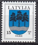 Łotwa Mi.0495 II (2000) czyste**