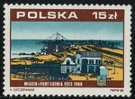3033 czysty** 70 rocznica odzyskania niepodległości Polski (VI) - port Gdynia 