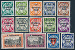 Deutsches Reich Mi.716-729 czyste**