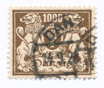 WMG 145 kasowany Wydanie obiegowe - herb Gdańska