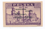 0393 czysty** 1 rocznica wyzwolenia Warszawy