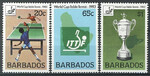 Barbados Mi.0591-593 czyste**