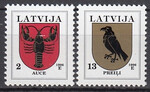 Łotwa Mi.0421-422 A I (1996) czyste**