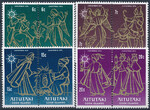 Aitutaki Mi.0223-230 parki czyste**