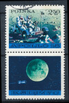 1976 przywieszka pod znaczkiem kasowane