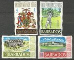 Barbados Mi.0255-258 czyste**