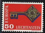 Liechtenstein 0495 czyste** Europa Cept