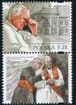 5055 przywieszka pod znaczkiem czyste** 100 rocznica urodzin Świętego Jana Pawła II