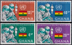 Ghana Mi.0347-350 A czyste**