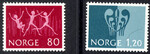 Norwegia Mi.0645-646 czyste**