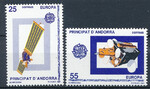 Andorra hiszpańska 221-222 czyste** Europa Cept