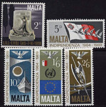 Malta Mi.0393-397 czyste**