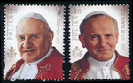 4516-4517 czyste** Kanonizacja Papieży Jana Pawła II i Jana XXIII
