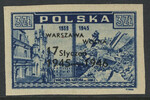0389 czysty** 1 rocznica wyzwolenia Warszawy