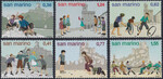 San Marino Mi.2113-2118 czysty**