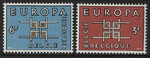 Belgia Mi.1320-1321 czyste** Europa Cept