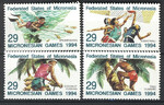 Micronesia Mi.0352-355 czysty**