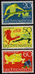 Liechtenstein 0518-520 czyste**