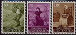 Liechtenstein 0411-413 czyste**