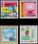 Ghana Mi.0355-358 A czyste**