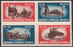 Rumunia Mi.1168 A-D znaczki z bloku 38 czyste(*)