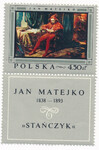 1722 przywieszka pod znaczkiem czyste** Malarstwo polskie