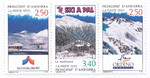 Andorra francuska 0447-450 pasek czyste**