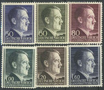GG 083-88 czyste** Portret A.Hitlera na tle siatkowym