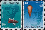 San Marino Mi.1278-1279 czyste** Europa Cept