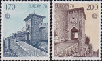 San Marino Mi.1156-1157 czyste** Europa Cept