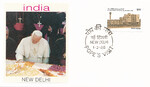 Indie - Wizyta Papieża Jana Pawła II New Delhi