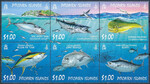 Pitcairn Islands Mi.0743-748 wieloblok czyste**