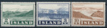 Islandia Mi.0316-318 czyste**