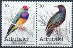 Aitutaki Mi.0370-371 parka pozioma czyste**