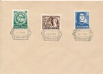 FDC 0673-675 Światowy Kongres Studentów w Warszawie