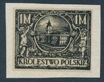 0001 Projekt konkursowy - Polskie Marki Pocztowe 1918 rok - autor John Edmund