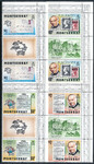 Montserrat Mi.0406-409 parki rozdzielone przywieszką typ 2 czyste**