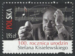 4360 II owalny otwór z prawej strony czysty** 100 rocznica urodzin Stefana Kisielewskiego