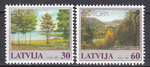 Łotwa Mi.0496-497 czyste** Europa Cept