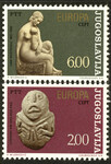 Jugosławia Mi.1557-1558 czyste** Europa Cept
