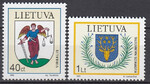 Litwa Mi.0591-592 czyste**