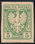 0057 czysty Orzeł na tarczy heraldycznej