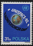 2668 czysty** II Konferencja ONZ- Unispace '82 w Wiedniu