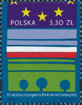4961 czysty** 15. rocznica przystąpienia Polski do Unii Europejskiej