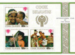 Cook-Islands Mi.0621-623 Blok 91 czyste**