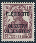 Olsztyn 04 I a ciemnobrązowokarminowy czysty** 700/25