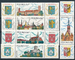 1852-1856 znaczek z dwoma przywieszkami czyste** Turystyka - na piastowskim szlaku 