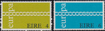 Irlandia Mi.0265-266 czyste** Europa Cept