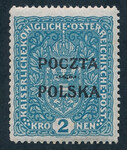 0046 bc szaroniebieski atest 370/25 czysty** Wydanie krakowskie