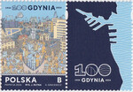 5504 przywieszka z prawej czysta** 100-lecie Gdyni